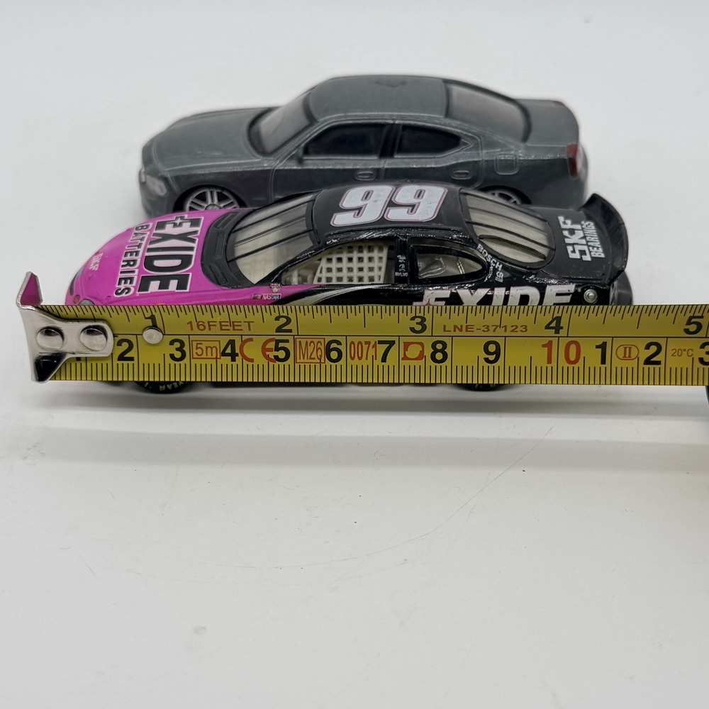 2006 Dodge Charger & #99 Exide Batteries Ford Taurus NASCAR Diecast Cars - Lot 2 - Picture 7 of 8